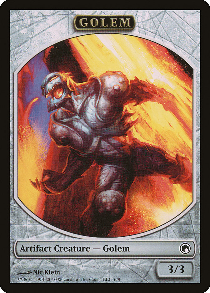 Golem Token [Scars of Mirrodin Tokens] - The Mythic Store | 24h Order Processing