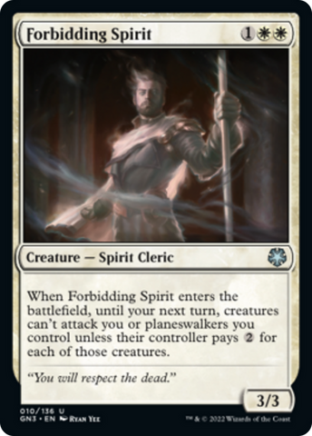 Forbidding Spirit [Game Night: Free-for-All] - The Mythic Store | 24h Order Processing