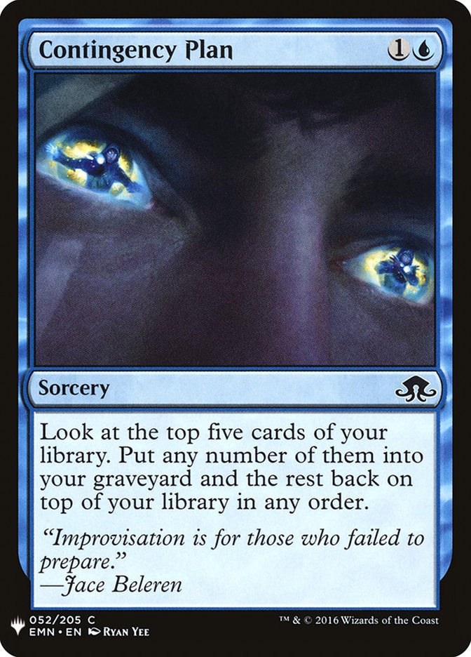 Contingency Plan [Mystery Booster] - The Mythic Store | 24h Order Processing
