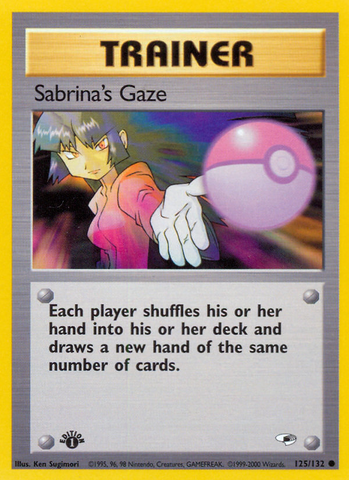 Sabrina's Gaze (125/132) [Gym Heroes 1st Edition] - The Mythic Store | 24h Order Processing