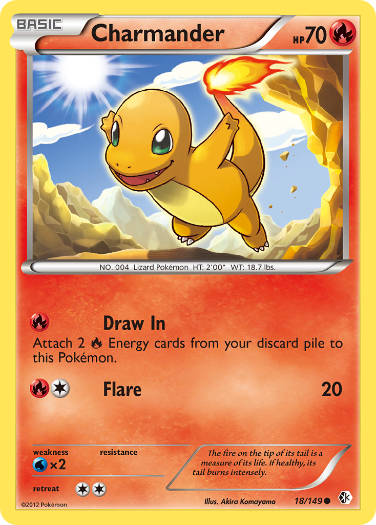 Charmander (18/149) [Black & White: Boundaries Crossed] - The Mythic Store | 24h Order Processing