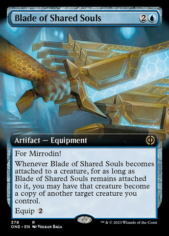 Blade of Shared Souls (Extended Art) [Phyrexia: All Will Be One] - The Mythic Store | 24h Order Processing