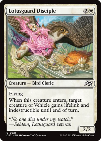 Lotusguard Disciple [Aetherdrift] - The Mythic Store | 24h Order Processing