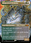 Dragonlord Dromoka (Borderless Alternate Art) [Double Masters 2022] - The Mythic Store | 24h Order Processing