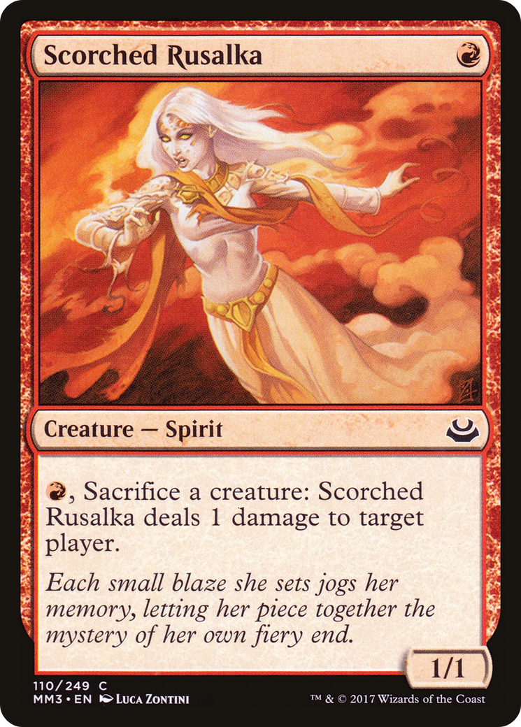 Scorched Rusalka [Modern Masters 2017] - The Mythic Store | 24h Order Processing