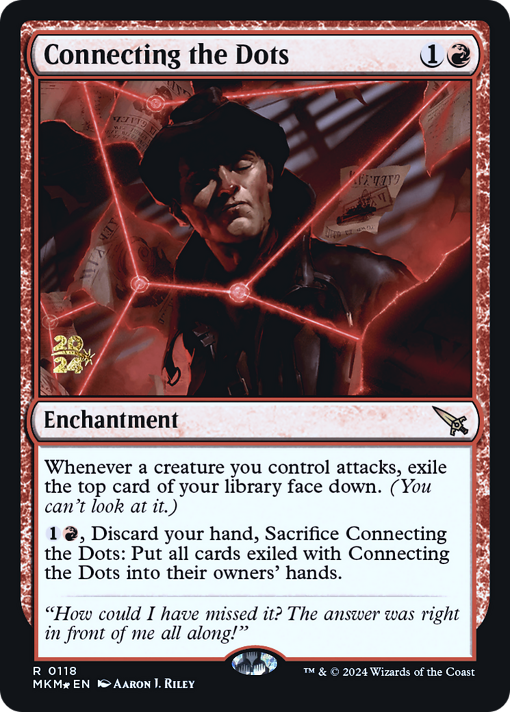 Connecting the Dots [Murders at Karlov Manor Prerelease Promos] - The Mythic Store | 24h Order Processing