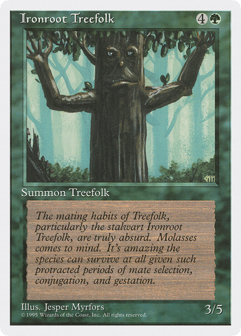 Ironroot Treefolk [Fourth Edition] - The Mythic Store | 24h Order Processing