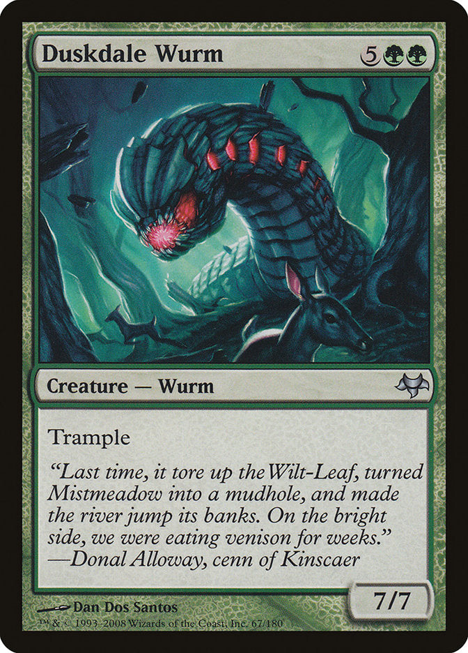 Duskdale Wurm [Eventide] - The Mythic Store | 24h Order Processing