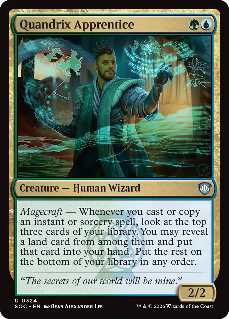 Quandrix Apprentice [Secrets of Strixhaven Commander] - The Mythic Store | 24h Order Processing
