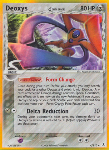 Deoxys (4/110) (Delta Species) [EX: Holon Phantoms] - The Mythic Store | 24h Order Processing