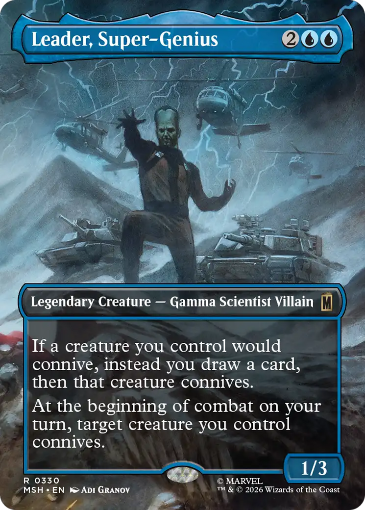 Leader, Super-Genius (Borderless) [Marvel Super Heroes] - The Mythic Store | 24h Order Processing