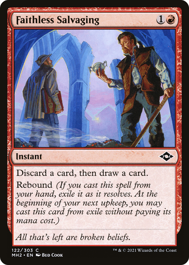 Faithless Salvaging [Modern Horizons 2] - The Mythic Store | 24h Order Processing