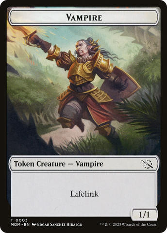 Vampire // Horse Double-Sided Token [The List] - The Mythic Store | 24h Order Processing