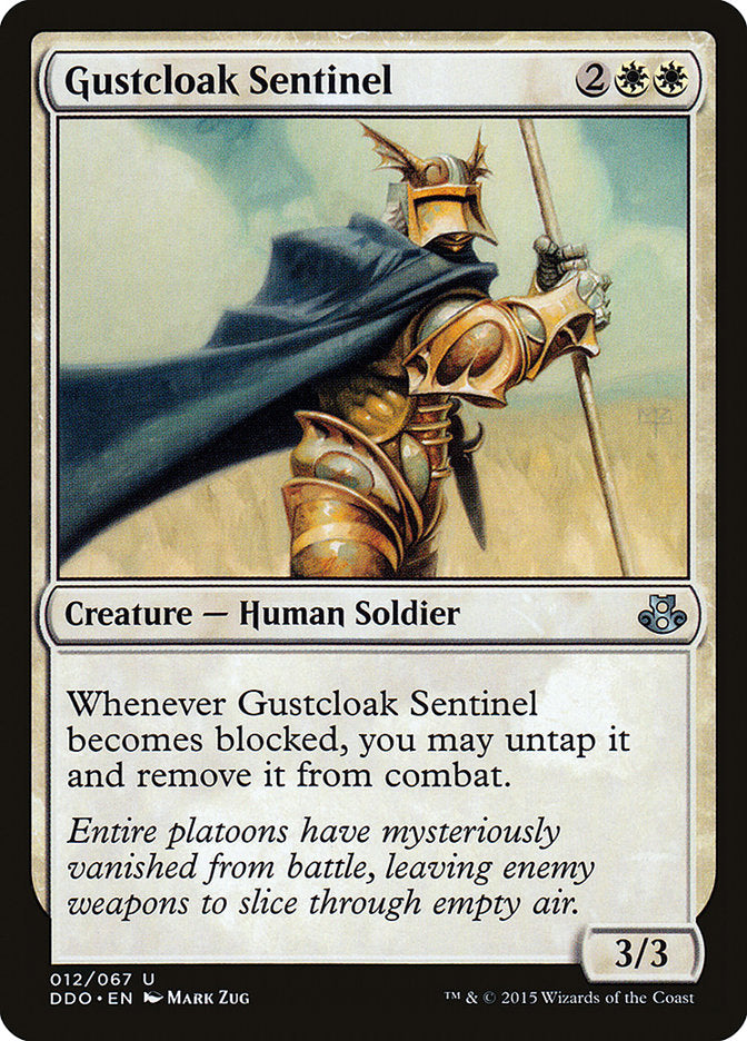 Gustcloak Sentinel [Duel Decks: Elspeth vs. Kiora] - The Mythic Store | 24h Order Processing