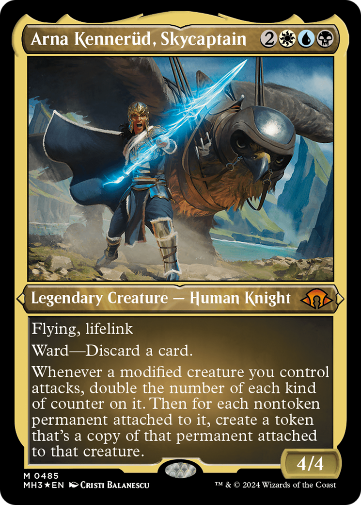 Arna Kennerud, Skycaptain (Foil Etched) [Modern Horizons 3] - The Mythic Store | 24h Order Processing