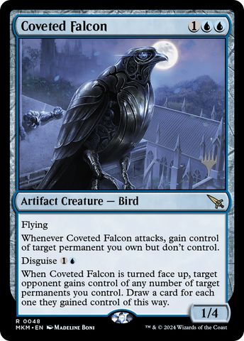 Coveted Falcon (Promo Pack) [Murders at Karlov Manor Promos] - The Mythic Store | 24h Order Processing