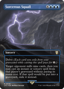 Sorcerous Squall (Borderless) (Surge Foil) [The Lord of the Rings: Tales of Middle-Earth Commander] - The Mythic Store | 24h Order Processing