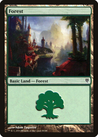 Forest (86) [Duel Decks: Jace vs. Vraska] - The Mythic Store | 24h Order Processing