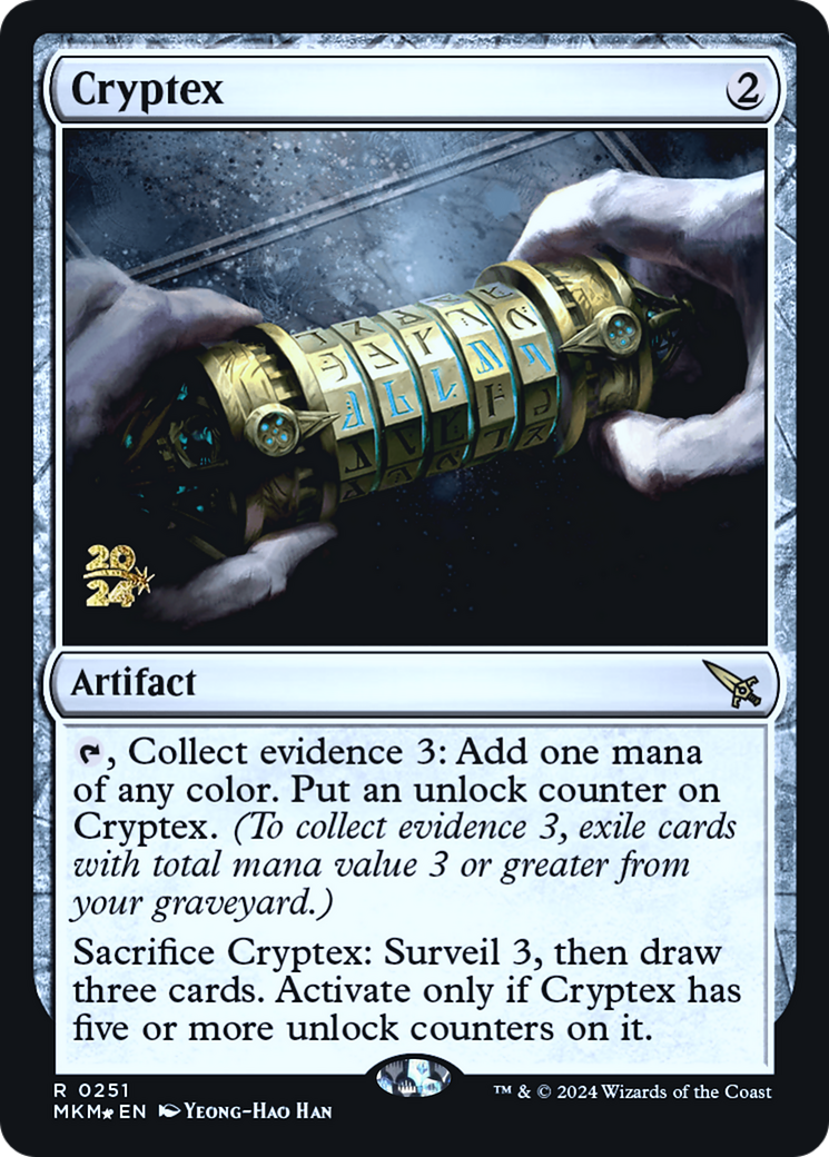 Cryptex [Murders at Karlov Manor Prerelease Promos] - The Mythic Store | 24h Order Processing