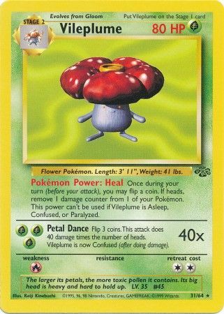 Vileplume (31/64) [Jungle Unlimited] - The Mythic Store | 24h Order Processing