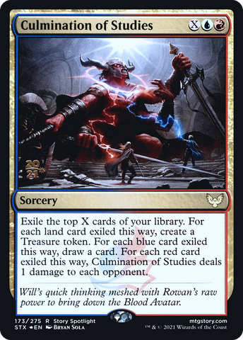 Culmination of Studies [Strixhaven: School of Mages Prerelease Promos] - The Mythic Store | 24h Order Processing