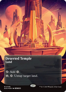 Deserted Temple (0146) (Borderless) (Galaxy Foil) [Edge of Eternities: Stellar Sights] - The Mythic Store | 24h Order Processing