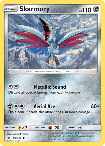 Skarmory (88/149) [Sun & Moon: Base Set] - The Mythic Store | 24h Order Processing