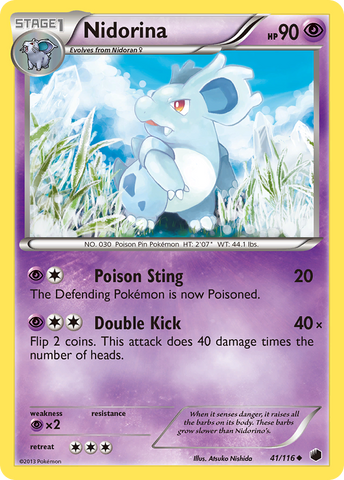 Nidorina (41/116) [Black & White: Plasma Freeze] - The Mythic Store | 24h Order Processing