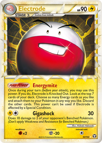 Electrode (93/102) [HeartGold & SoulSilver: Triumphant] - The Mythic Store | 24h Order Processing
