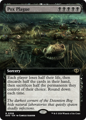 Pox Plague (Extended Art) [Secrets of Strixhaven] - The Mythic Store | 24h Order Processing