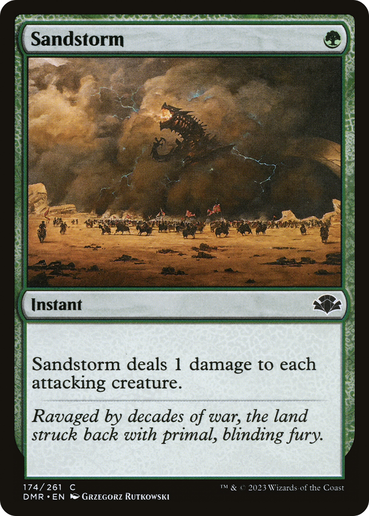 Sandstorm [Dominaria Remastered] - The Mythic Store | 24h Order Processing