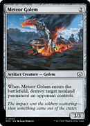 Meteor Golem [March of the Machine Commander] - The Mythic Store | 24h Order Processing