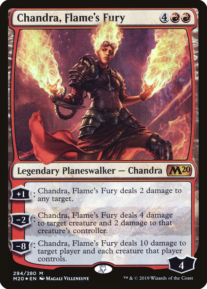 Chandra, Flame's Fury [Core Set 2020] - The Mythic Store | 24h Order Processing