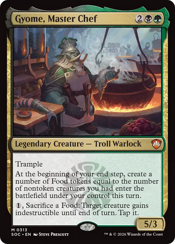 Gyome, Master Chef [Secrets of Strixhaven Commander] - The Mythic Store | 24h Order Processing