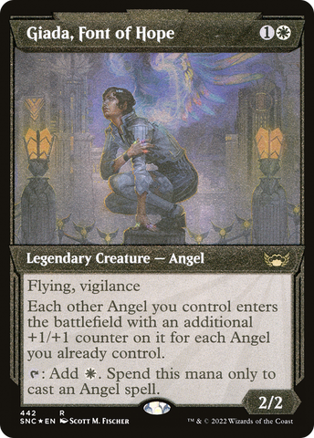 Giada, Font of Hope (Showcase Art Deco Foil Etched) [Streets of New Capenna] - The Mythic Store | 24h Order Processing