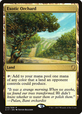 Exotic Orchard [Commander 2017] - The Mythic Store | 24h Order Processing