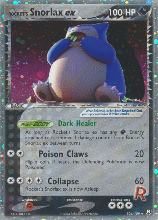 Rocket's Snorlax ex (104/109) [EX: Team Rocket Returns] - The Mythic Store | 24h Order Processing