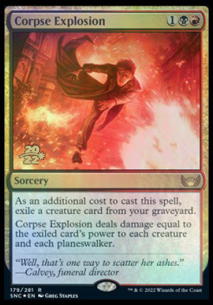 Corpse Explosion [Streets of New Capenna Prerelease Promos] - The Mythic Store | 24h Order Processing