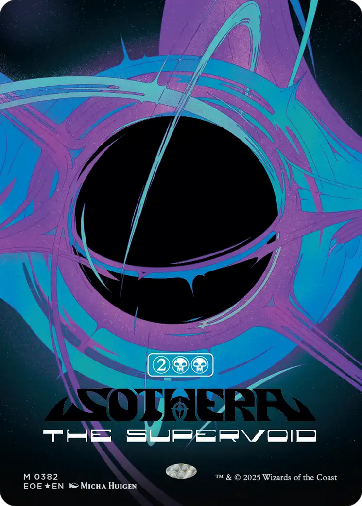 Sothera, the Supervoid (Singularity Foil) [Edge of Eternities] - The Mythic Store | 24h Order Processing