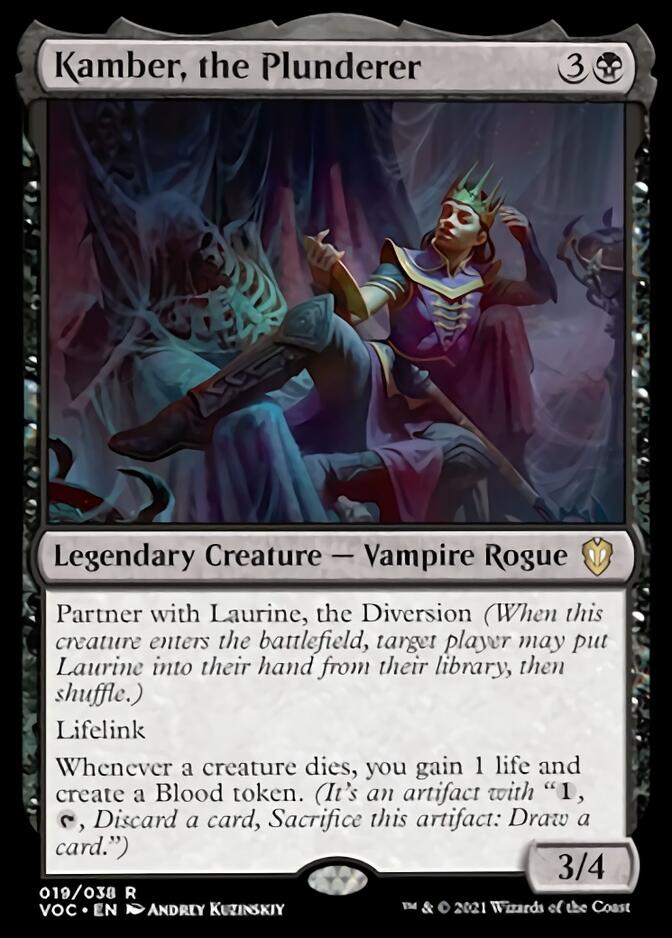 Kamber, the Plunderer [Innistrad: Crimson Vow Commander] - The Mythic Store | 24h Order Processing