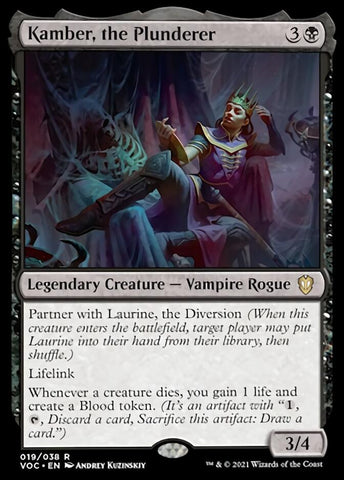 Kamber, the Plunderer [Innistrad: Crimson Vow Commander] - The Mythic Store | 24h Order Processing
