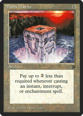 Mana Matrix [Legends] - The Mythic Store | 24h Order Processing