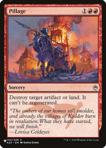 Pillage [The List] - The Mythic Store | 24h Order Processing