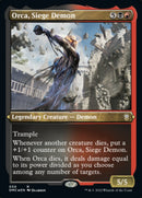 Orca, Siege Demon (Foil Etched) [Dominaria United Commander] - The Mythic Store | 24h Order Processing