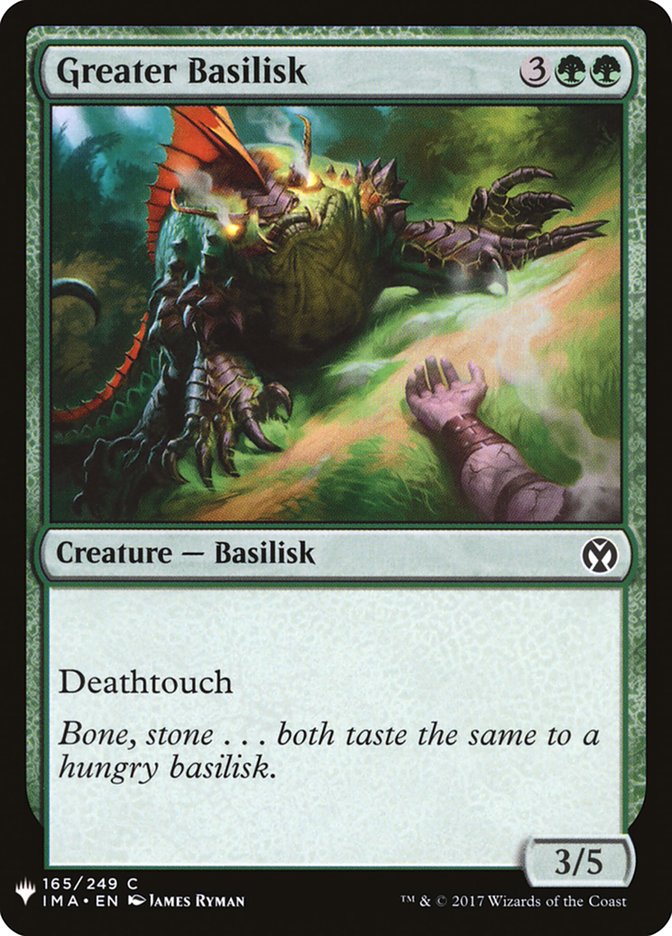 Greater Basilisk [Mystery Booster] - The Mythic Store | 24h Order Processing