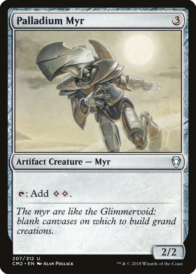 Palladium Myr [Commander Anthology Volume II] - The Mythic Store | 24h Order Processing
