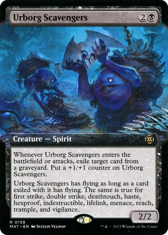 Urborg Scavengers (Extended Art) [March of the Machine: The Aftermath] - The Mythic Store | 24h Order Processing