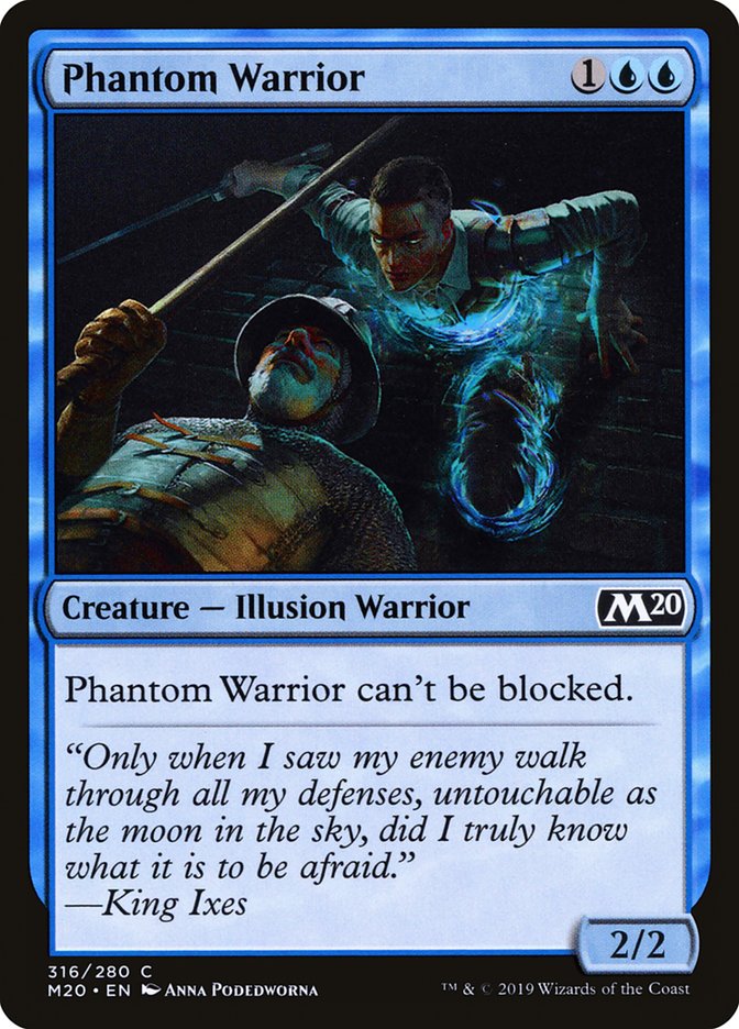 Phantom Warrior [Core Set 2020] - The Mythic Store | 24h Order Processing