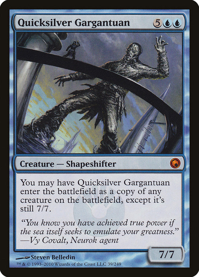 Quicksilver Gargantuan [Scars of Mirrodin] - The Mythic Store | 24h Order Processing