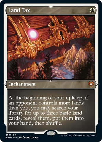 Land Tax (Foil Etched) [Commander Masters] - The Mythic Store | 24h Order Processing